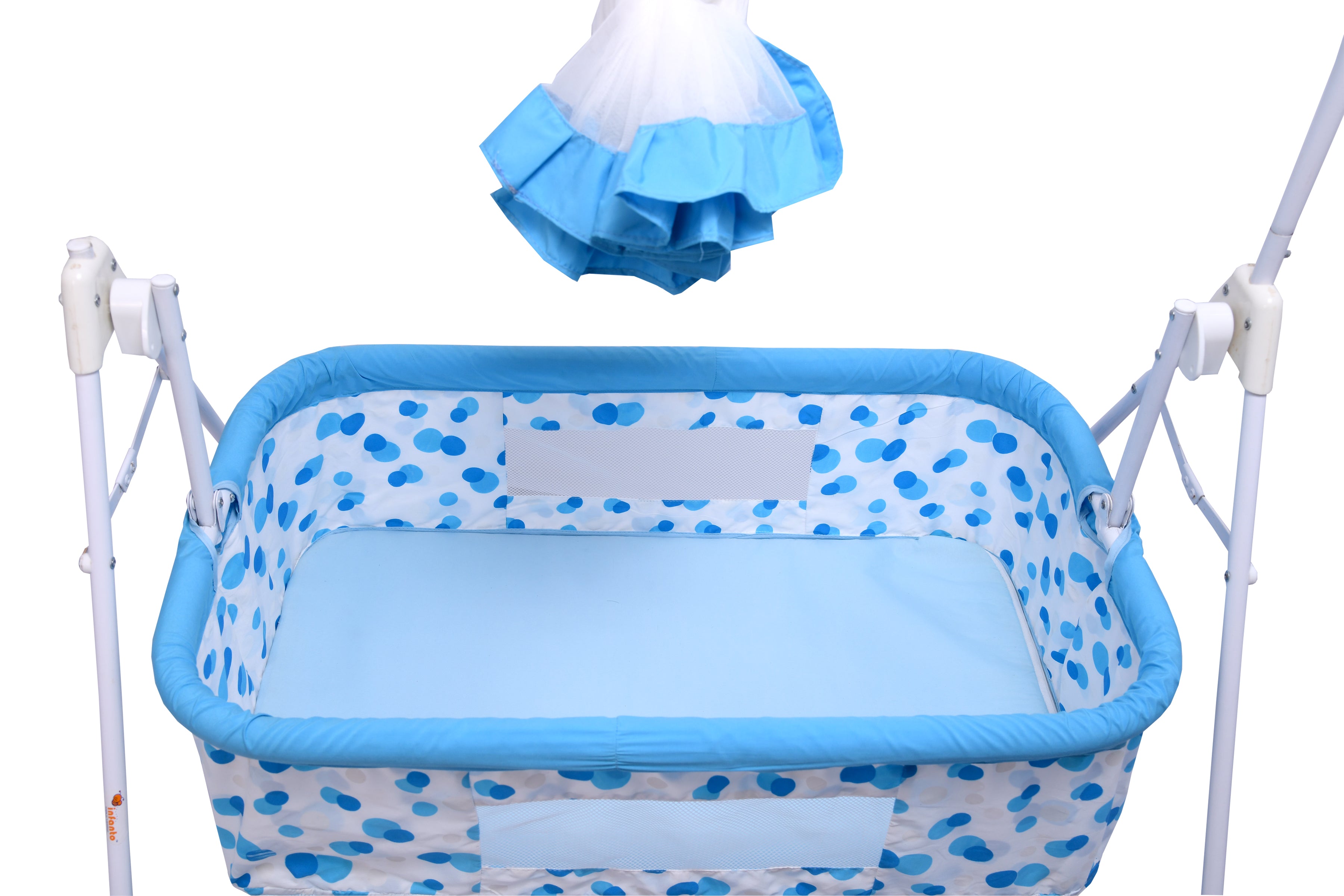 INFANTO Comfy Baby Cradle | Jhula | Palna | Uyyala | Swing-DELUXE