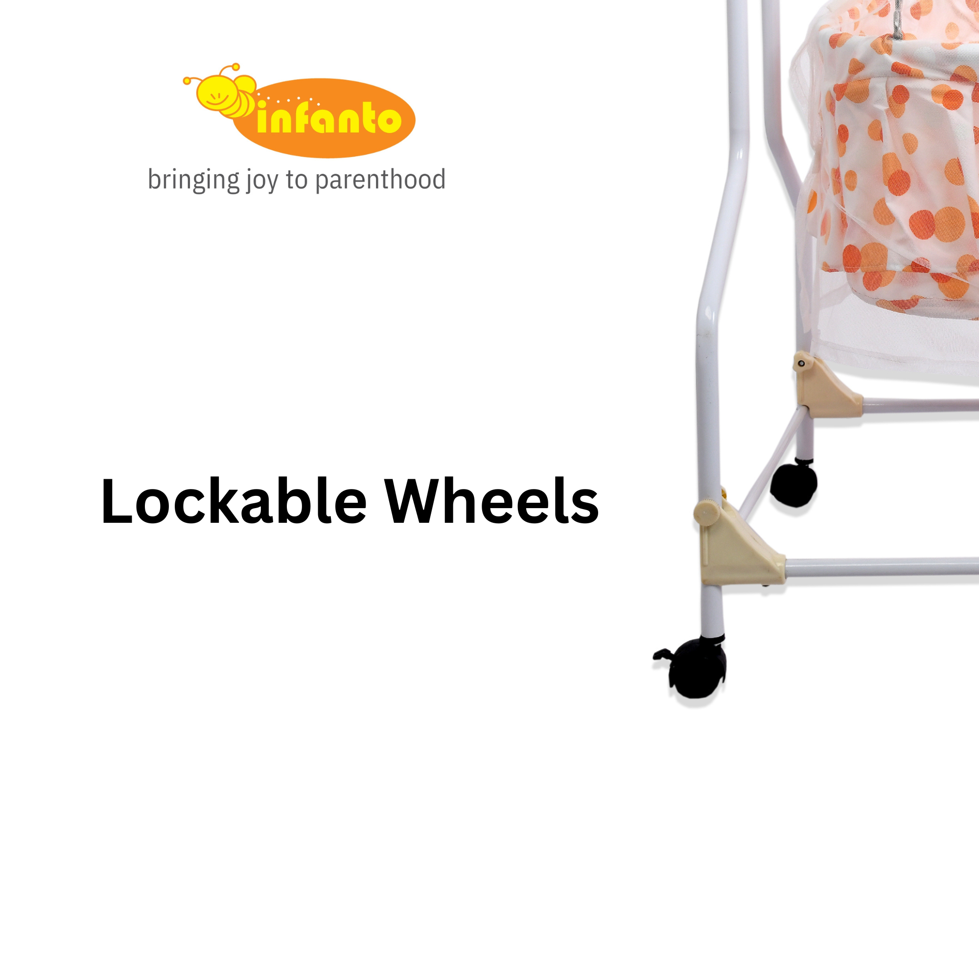 INFANTO Cocoon Baby Cradle | Palna | Jhula | Swing | Uyyala