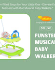 INFANTO Funsteps Musical Baby Walker-Deluxe-BW38A-DLX