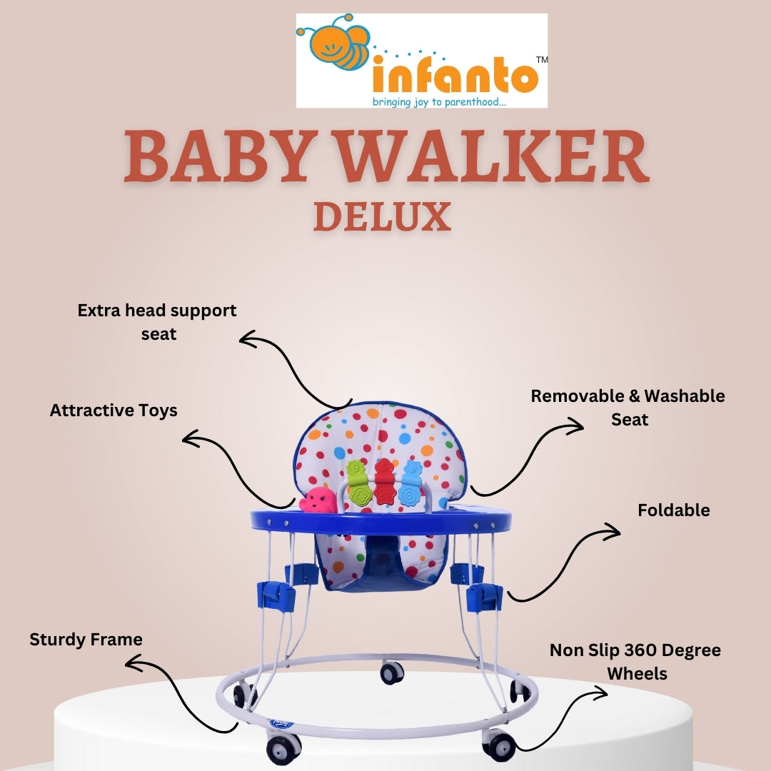 INFANTO Baby Walker Deluxe-BW35A-DLX