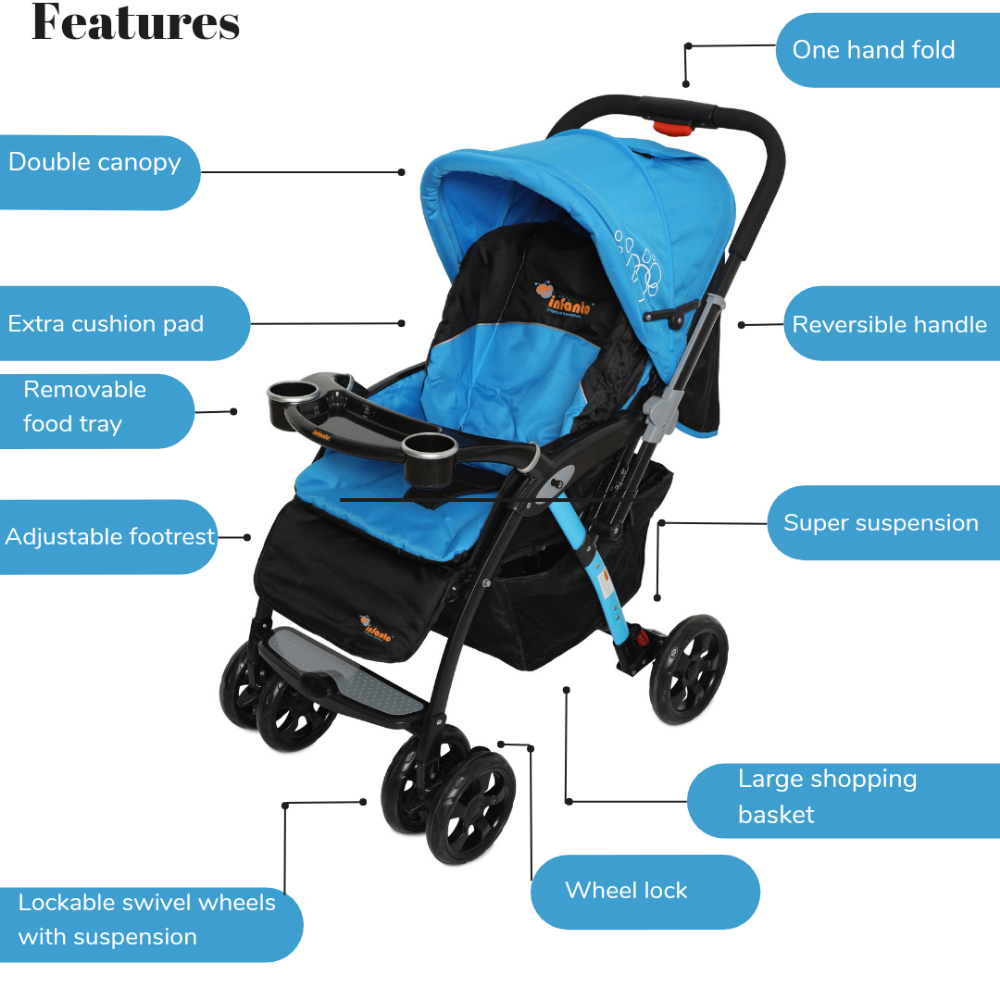 INFANTO D'zire Baby Stroller Pram - Main Image