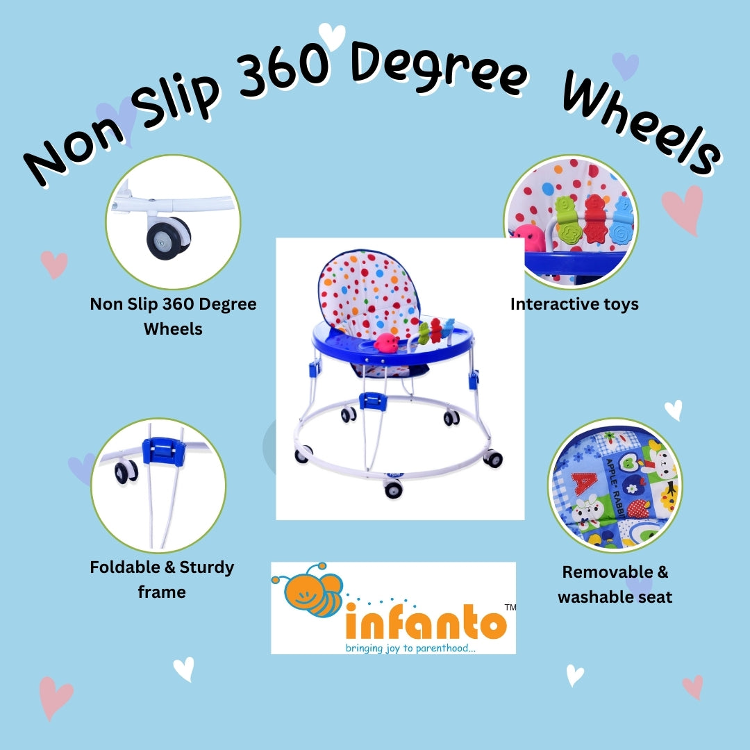 INFANTO Baby Walker Deluxe-BW35A-DLX