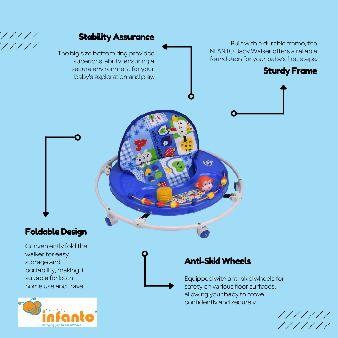 INFANTO Baby Walker - BW205-STD