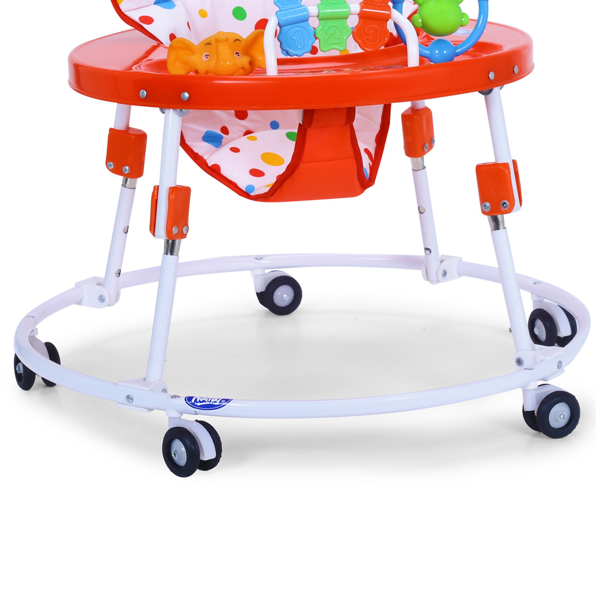 INFANTO Baby Walker | 2-Position Adjustable Height-Deluxe-BW205A-DLX