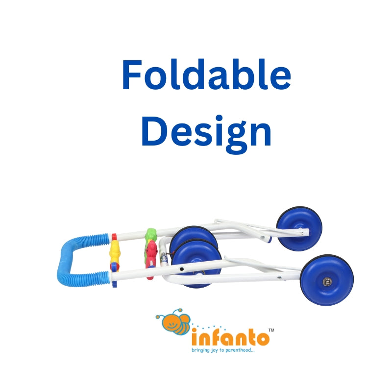 INFANTO Chickoo Rider - Funky Kids Activity Walker-BW17