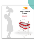 INFANTO Compact Baby Cradle / Palna / Swing / Jhula - DELUXE