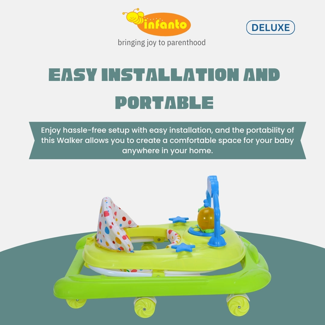 INFANTO Funsteps Musical Baby Walker-Deluxe-BW38A-DLX
