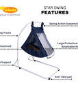 Star Baby Swing Deluxe Swing Cum Baby Cradle