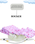 INFANTO Babylove Carry Cot / Carry Rocker - Deluxe-RB45A-DLX
