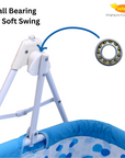 INFANTO Comfy Baby Cradle | Jhula | Palna | Uyyala | Swing-DELUXE