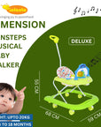 INFANTO Funsteps Musical Baby Walker-Deluxe-BW38A-DLX