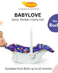 INFANTO Babylove Carry Cot-STD