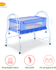 INFANTO Prima 2 in 1 Cradle for Babies | Palna | Jhula - Sturdy Metal Frame