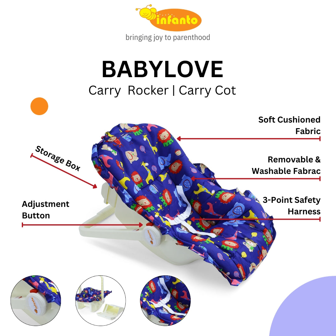 INFANTO Babylove Carry Cot-STD