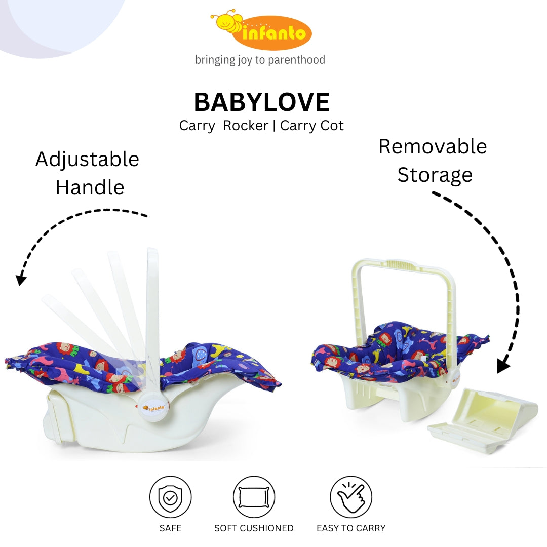INFANTO Babylove Carry Cot-STD