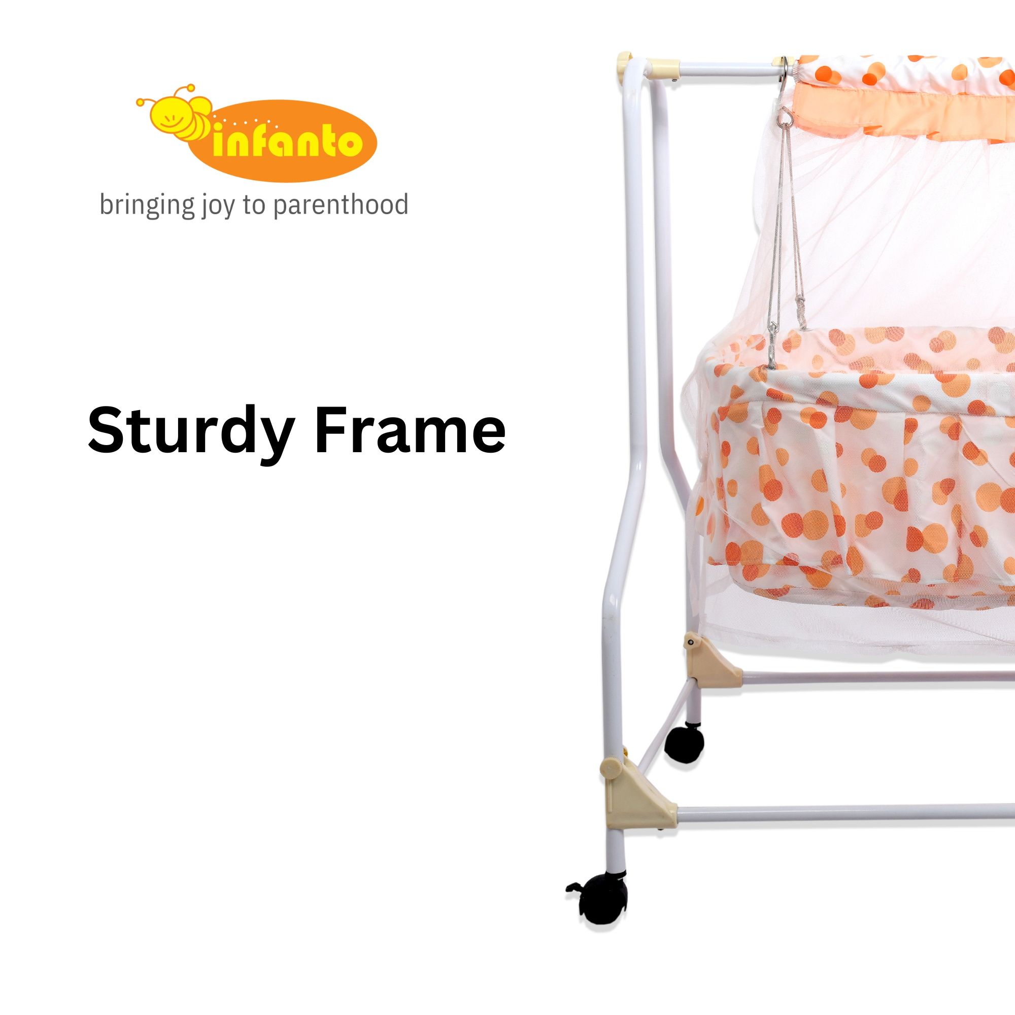 INFANTO Cocoon Baby Cradle | Palna | Jhula | Swing | Uyyala