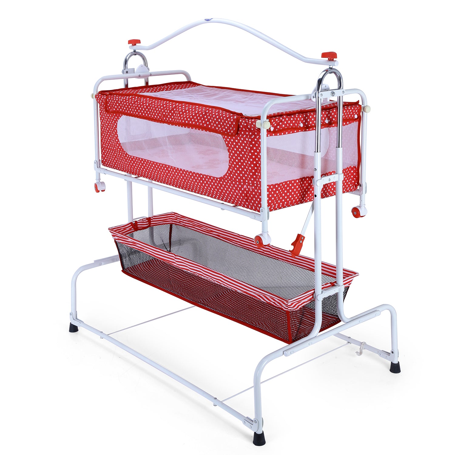 INFANTO Compact Baby Cradle / Palna / Swing / Jhula - SUPER DELUXE