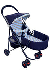 INFANTO Premier Pram/Stroller - Luxurious Baby Pram for kids 0-3 Years - Perfect Baby Girl Boy Gift