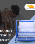 INFANTO Cocoon Baby Cradle | Palna | Jhula | Swing | Uyyala - DELUXE