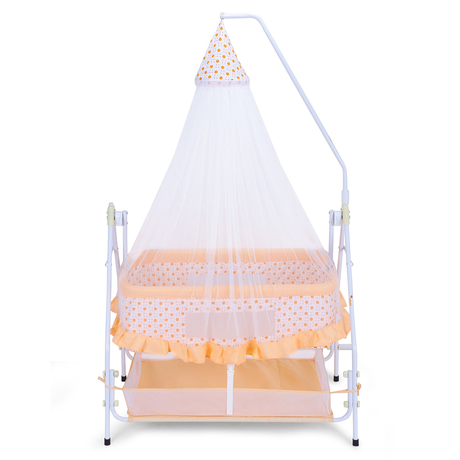 INFANTO Comfy Baby Cradle | Jhula | Palna | Uyyala | Swing-DELUXE